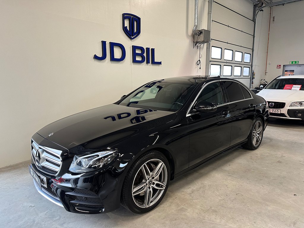 Mercedes-Benz E 220d AMG kamera Panorama Navi En ägare 194hk