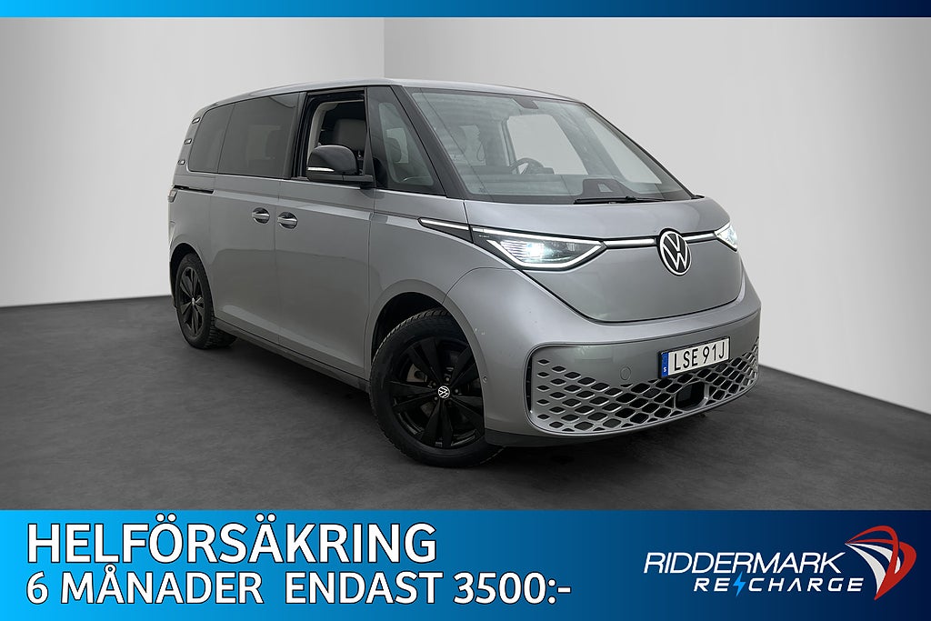 Volkswagen ID. Buzz Style 204hk Drag B-Kamera CARPLAY Moms