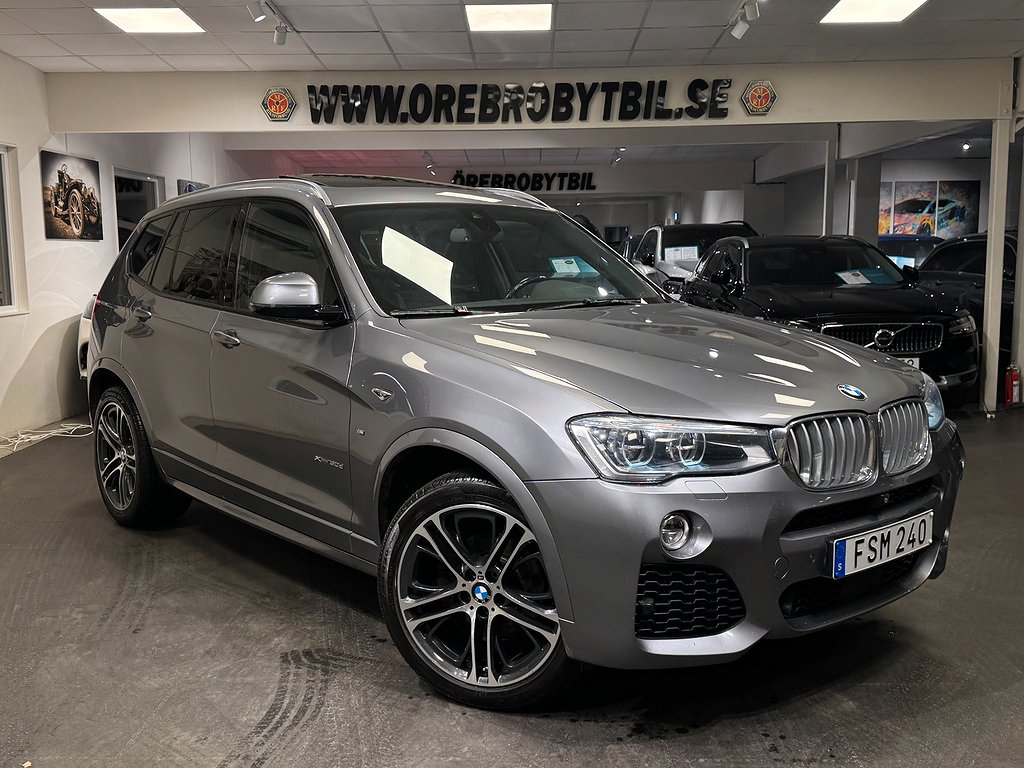 BMW X3 xDrive30d Aut M Sport Pano HUD H/K Drag Värmare SE UTR