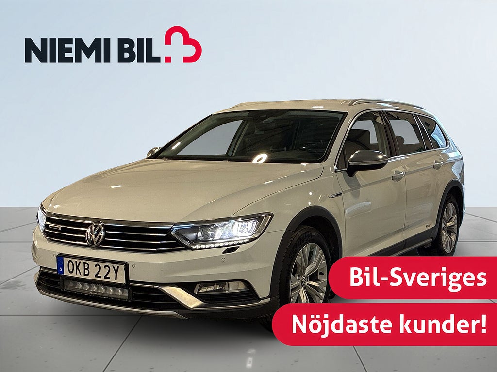 Volkswagen Passat Alltrack 2.0 TDI 4M Alltrack Drag Värmare Kamera Skinn S&V