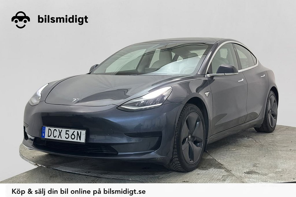 Tesla Model 3 Standard Range Plus Drag Pano FSD Moms 258hk