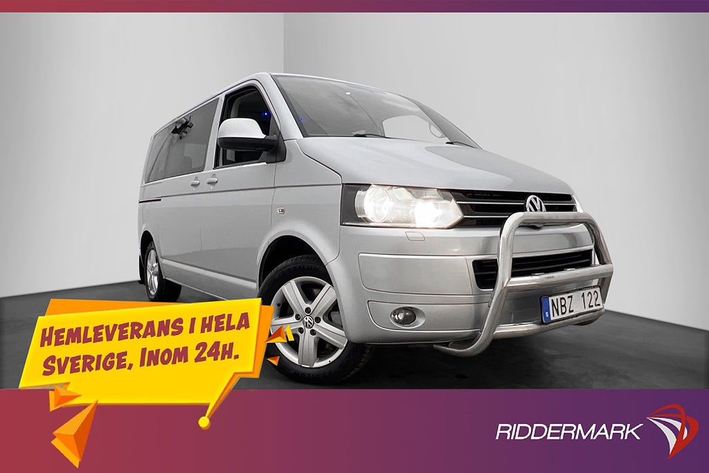 Volkswagen Multivan 2.0TDI 140hk 4Motion Värmare Drag 7-Sits