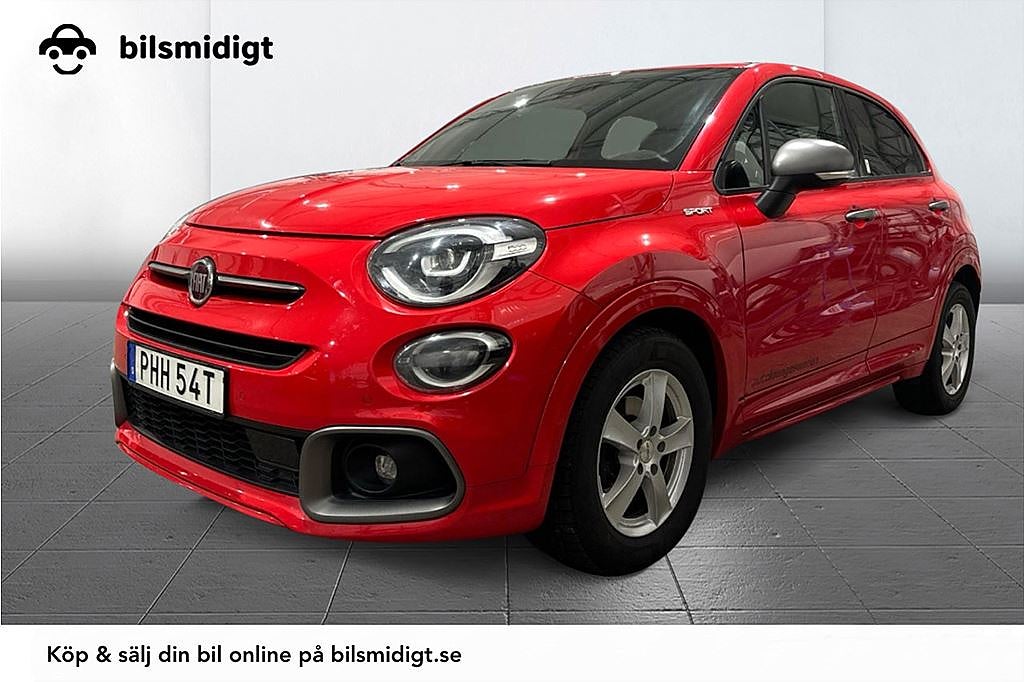 Fiat 500X FIREFLY Sport Delläder Kamera AdaptivFH MOMS 120hk