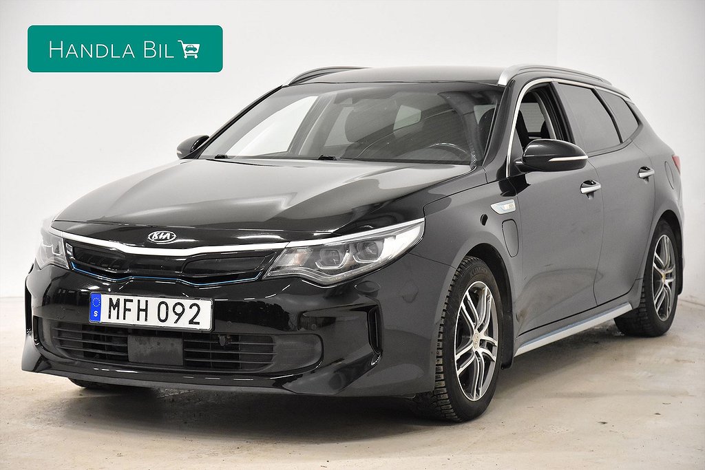 Kia Optima Plug-in Navi H/K Skinn Rattvärme Drag 205hk