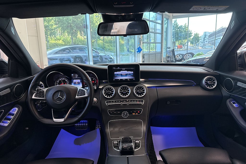 Mercedes-Benz C 220 d 9G-Tronic AMG Line Läder/Pano/Ambient/CarPlay