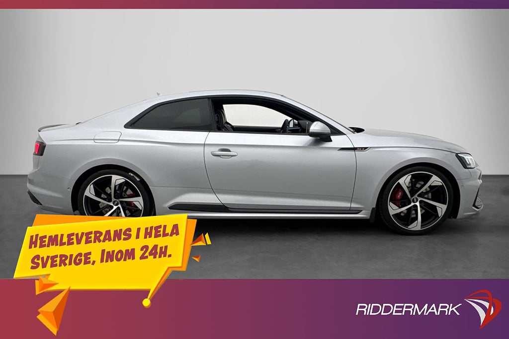 Audi RS5 Coupé Q. 450hk Bang & Olufsen Pano 360° HuD Läder