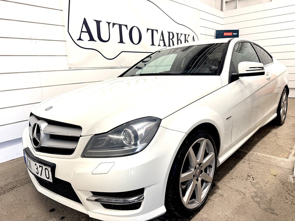 Mercedes-Benz C 220 CDI Coupé AMG Sportpaket, Comand Nav, ILS, Euro 5