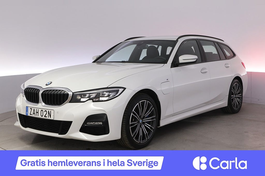 BMW 330e Touring M-Sport PDC LED Navi Värmare Drag 4.99%