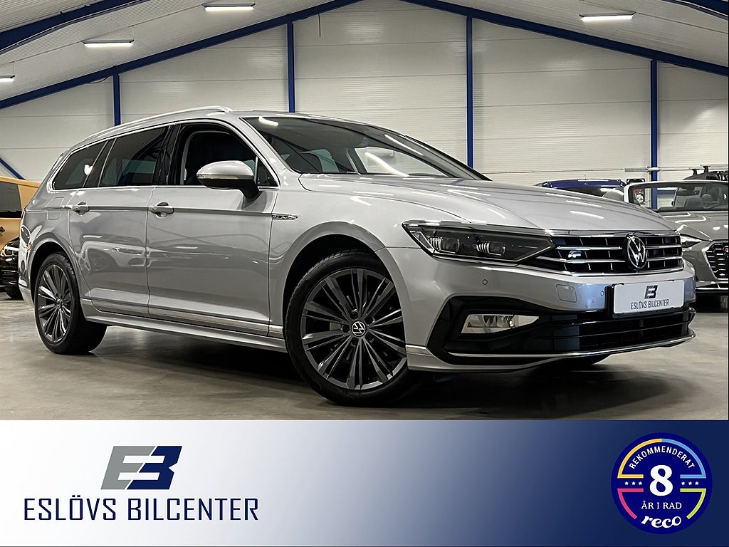 Volkswagen Passat Sportscombi 2.0 TDI 4Motion DSG 200 HK / R-Line / Värmare / Cock