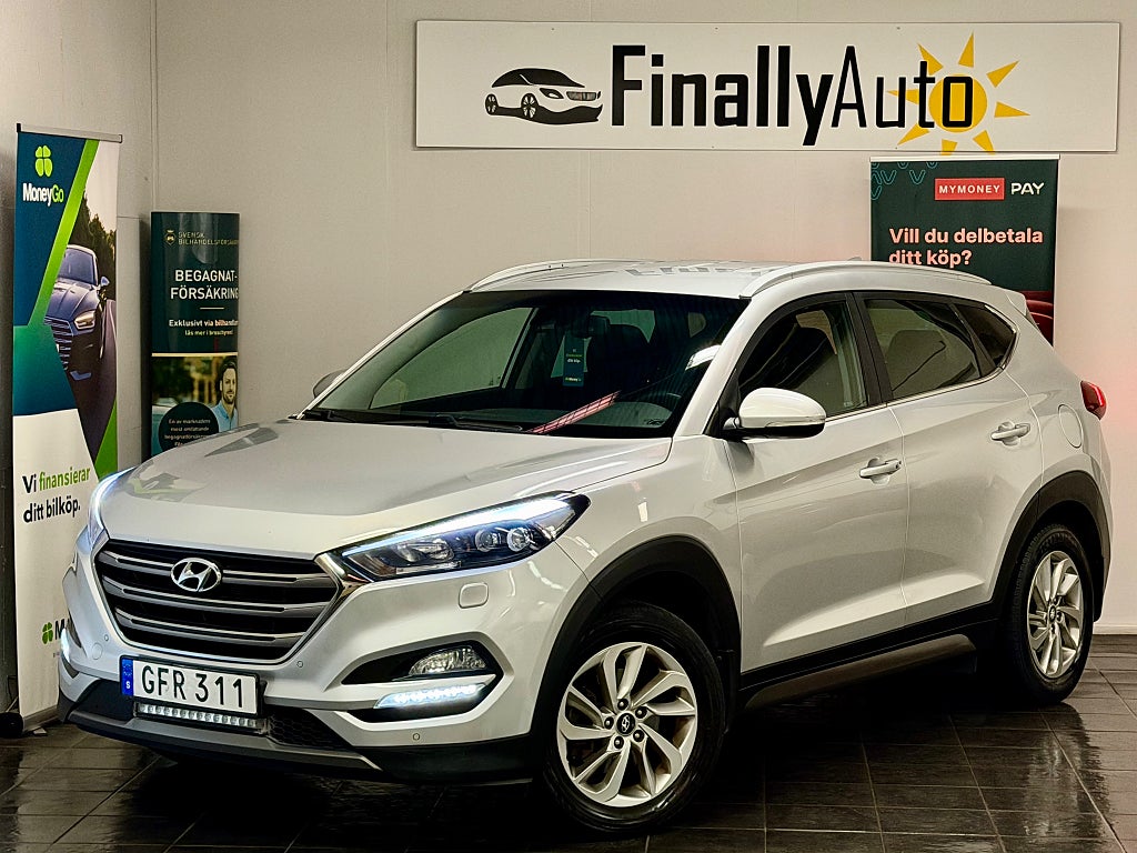 Hyundai Tucson 1.6 T-GDI AWD DCT ComfortPlus Euro 6 Dragkrok 