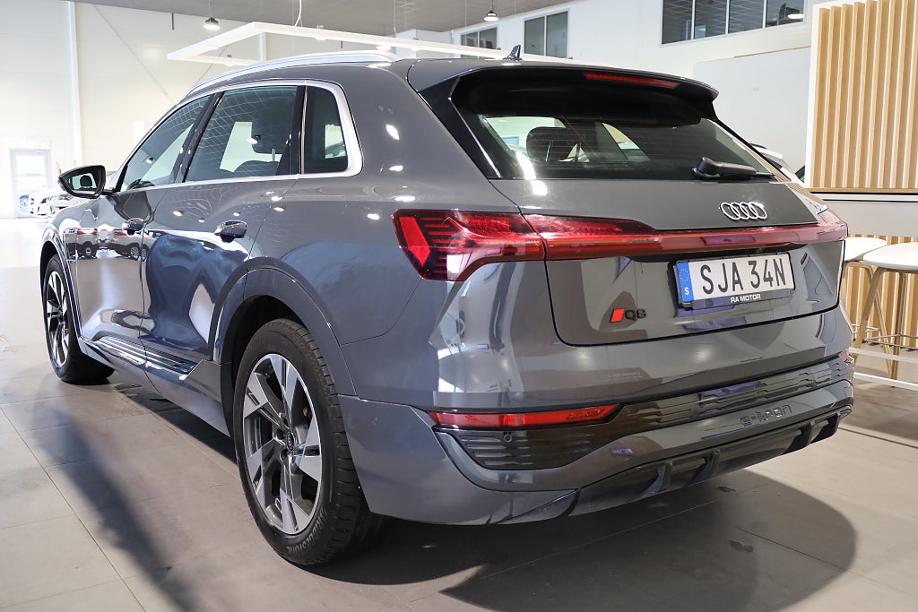 Audi q8-e-tron 50 Quattro S line Navi Kamera Leasbar V-Hjul 2024