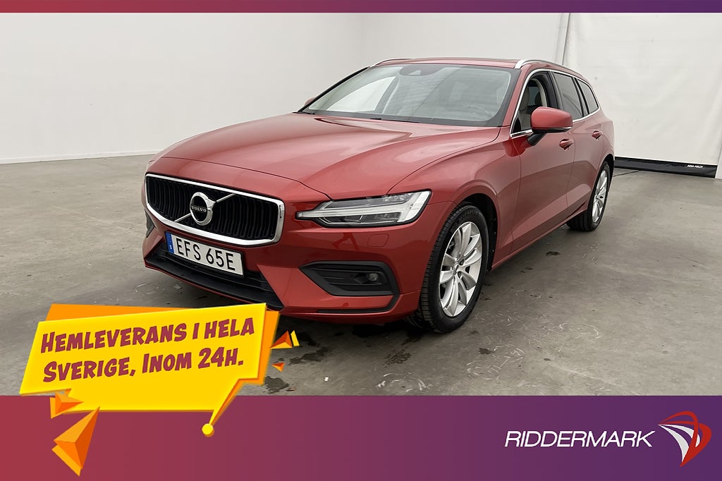 Volvo V60 B4 Momentum VOC Värmare Pano H/K Kamera Skinn Drag