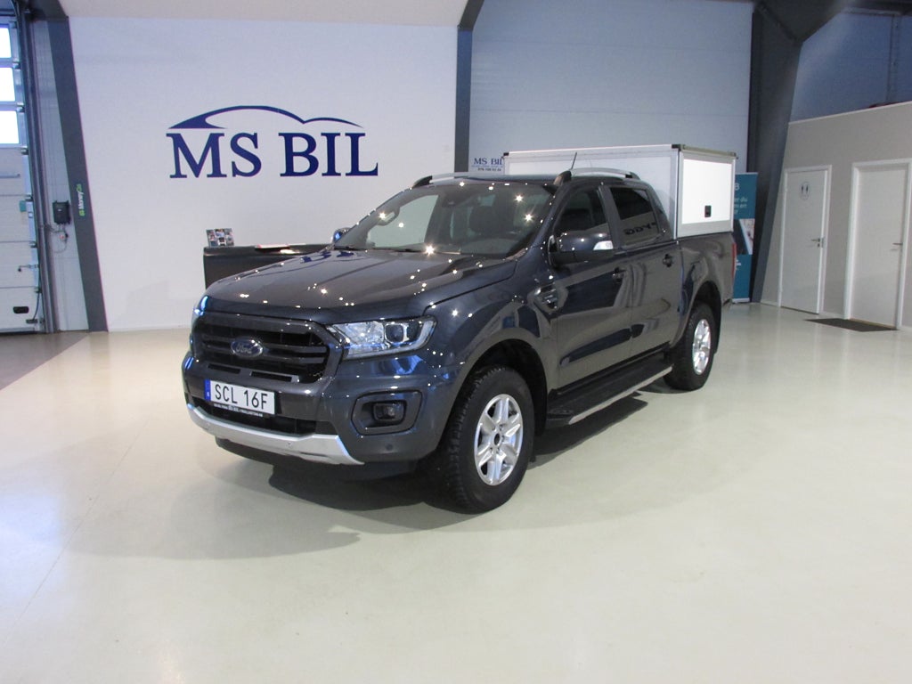 Ford ranger Dubbelhytt 2.0 EcoBlue Bi-Turbo 4x4  Euro 6 KÅPA 