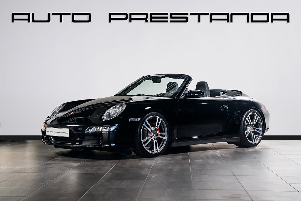 Porsche 911 997 Carrera 4S Cab Manuell, 355hk, Svensksåld