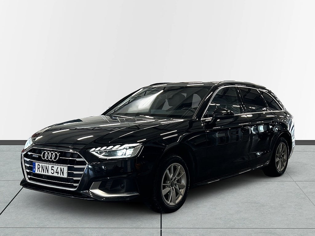Audi A4 40 TDI quattro S Tronic S&V-hjul/AdaptivFart/Dvärm/Drag