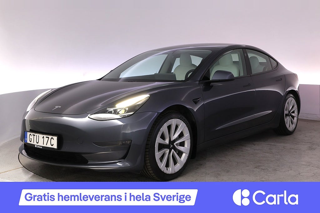 Tesla Model 3 Long Range AWD Refresh Autopilot 19" Pano Drag