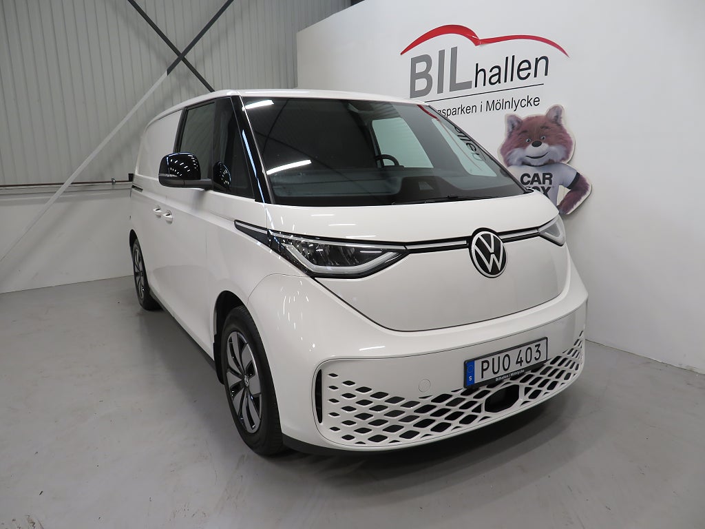 Volkswagen ID. Buzz Cargo 82 kWh 204HK Drag Backkamera Värmare Navi 