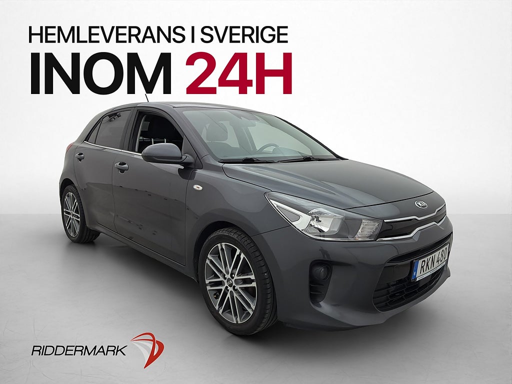 Kia Rio 1.4 CVVT 99hk GLS M/K-Värmare Kamera Navi Rattvärme