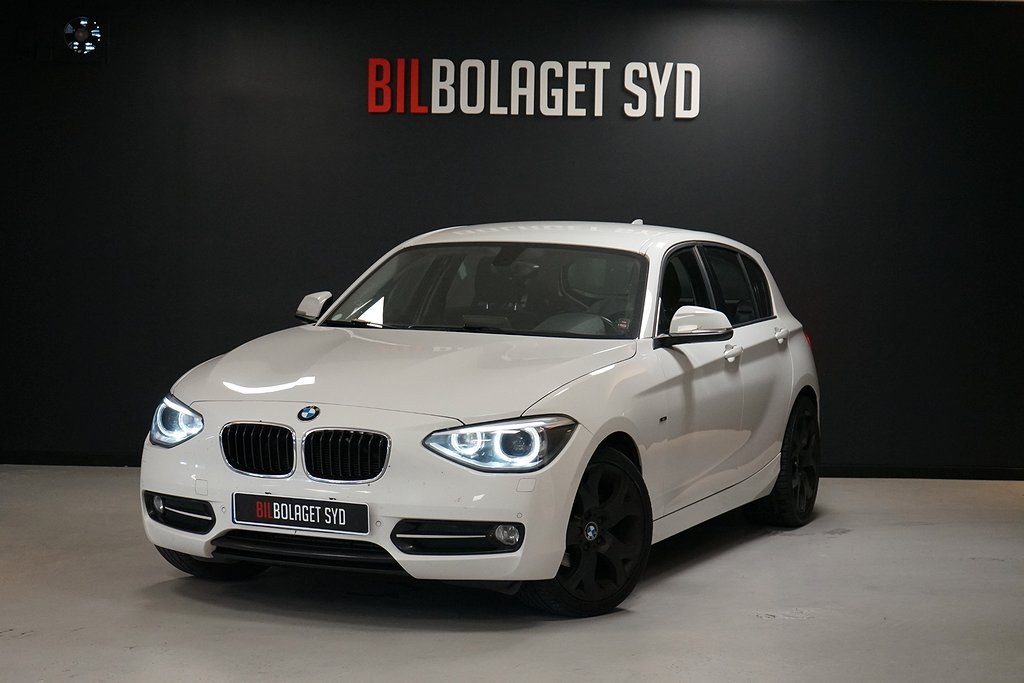 BMW 118 d 143HK/5-dörrars/Sport line/Backkamera/