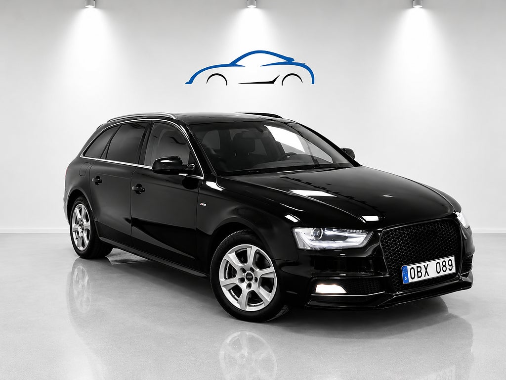Audi A4 Avant 2.0 TDI quattro S Tronic S Line Drag Motorvärmare