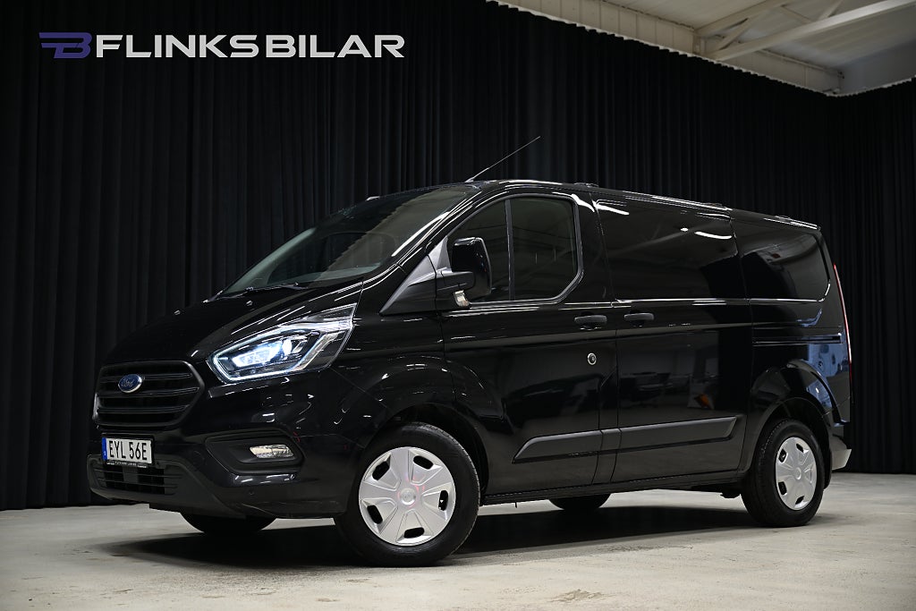 Ford transit Custom 130HK Automat|Dubbelgolv|Dubbeldörr|Inredd|Moms