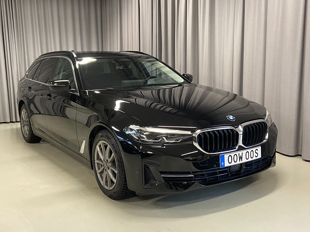 BMW 520d 190hk xDrive Touring Pvärm Drag Navi 
