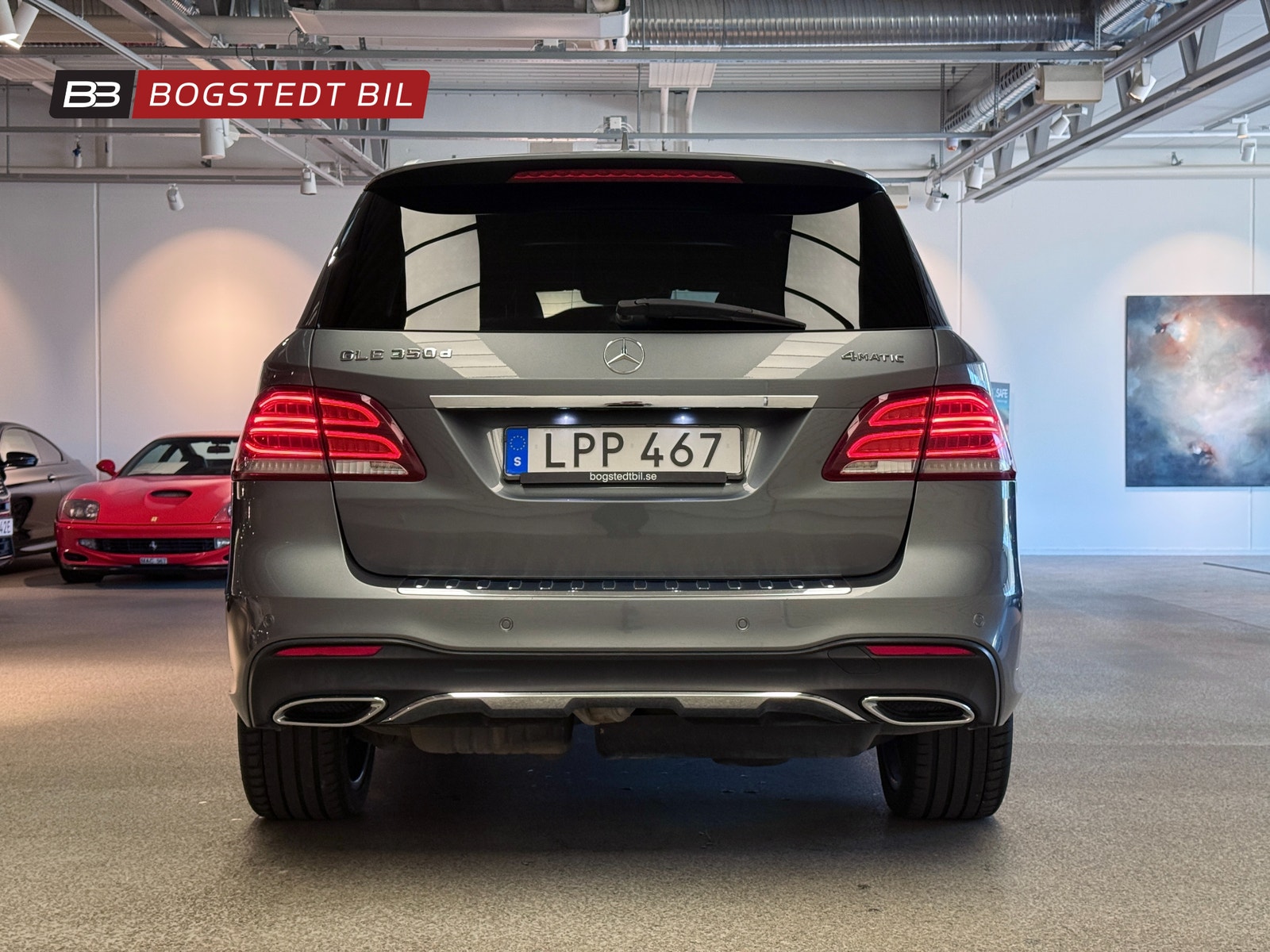 Mercedes-Benz GLE 350 d 4MATIC 9G-Tronic AMG Line |Luftfjädring|Drag|Pano 2017 - miniatyr 7