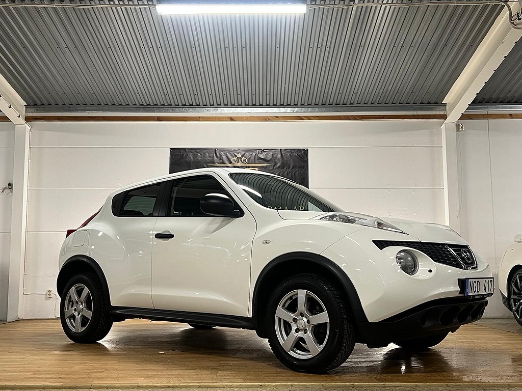 Nissan Juke 1.6 1ÅRSGARNTI/HEMLEVERANS/AUX/VÄRMARE/KAMKEDJA