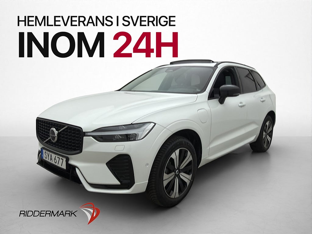 Volvo XC60 Recharge T6 AWD Plus Dark Pano Drag H/K Skinn 360