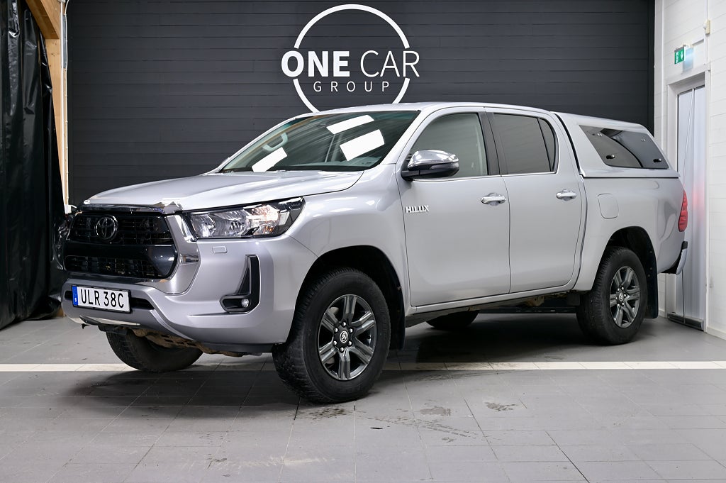 Toyota Hilux 2.4 AWD MOMS Diff Kåpa Nyservad 150hk