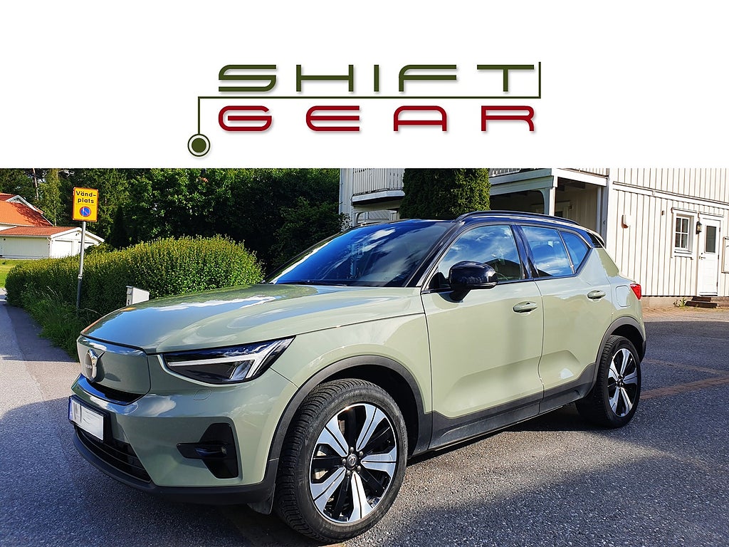 Volvo XC40 Recharge Twin Plus AWD Klimatpaket 1 äg Drag MOMS