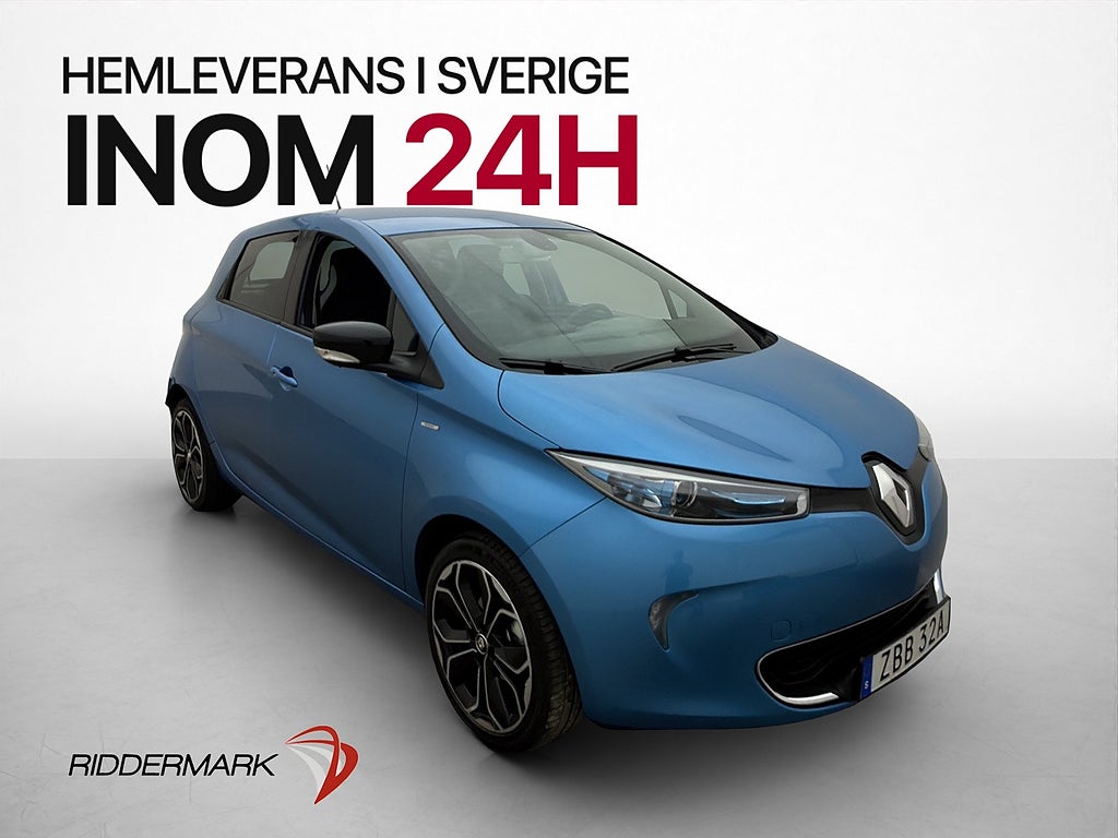 Renault Zoe R110 41 kWh FRIKÖPT BATTERI Iconic BOSE Kamera