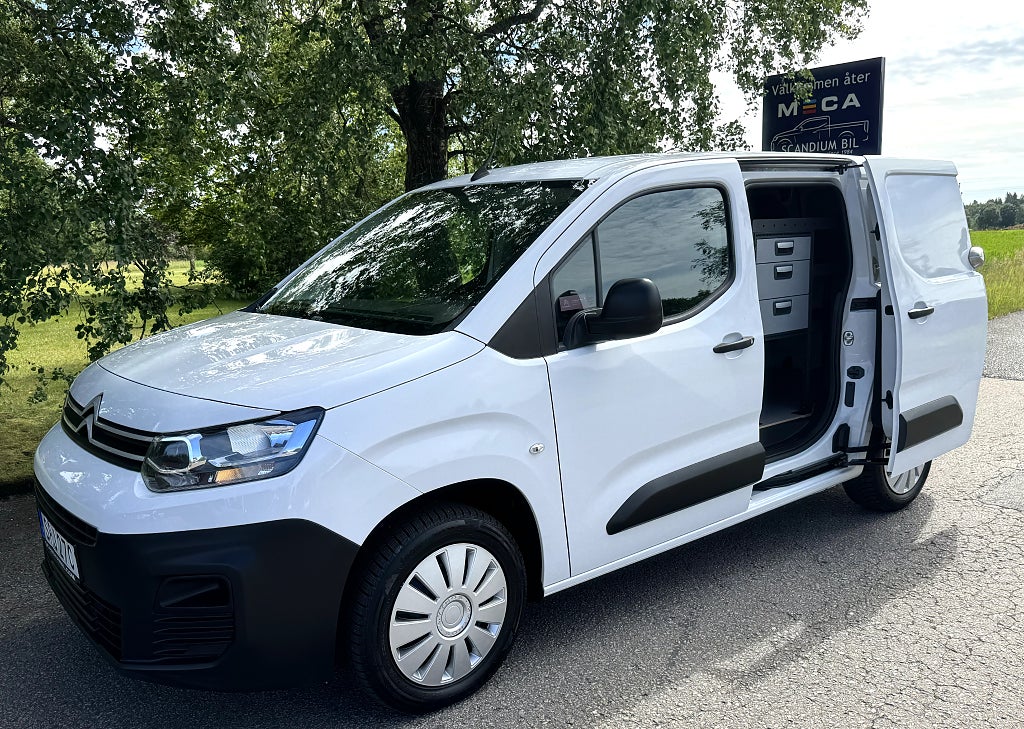 Citroën Berlingo 102 HDI Skåp med Verkstadsinredning