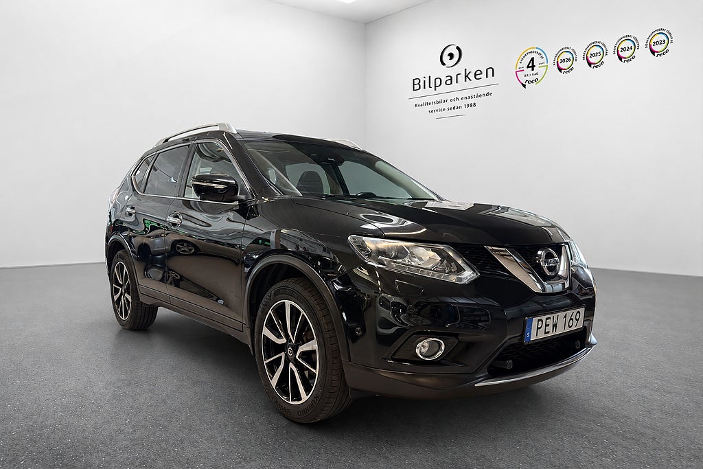 Nissan X-Trail 1.6 dCi Automat, 7-sits, Tekna+, 360°, Navi, Panorama