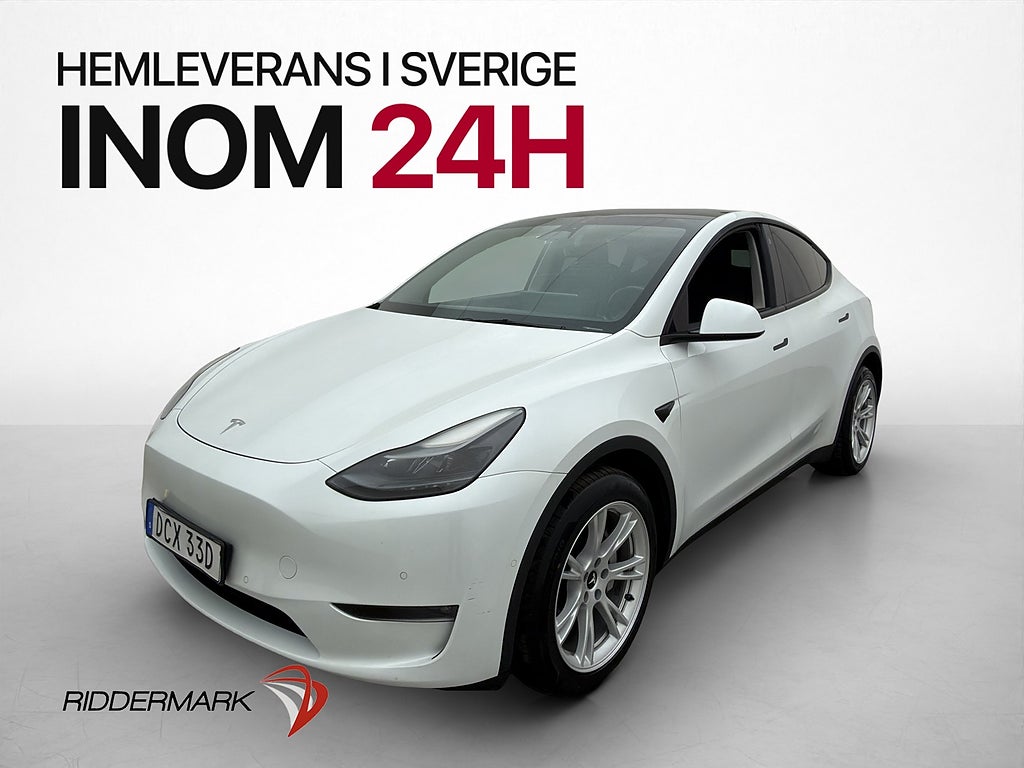 Tesla Model Y Long Range AWD 514hk Autopilot En ägare Moms