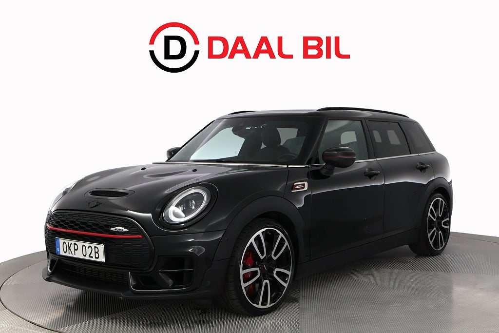 MINI John Cooper Works ALL4 CLUBMAN 306HK H/K® PANORAMA HUD LÄDER B-KAMERA NFC