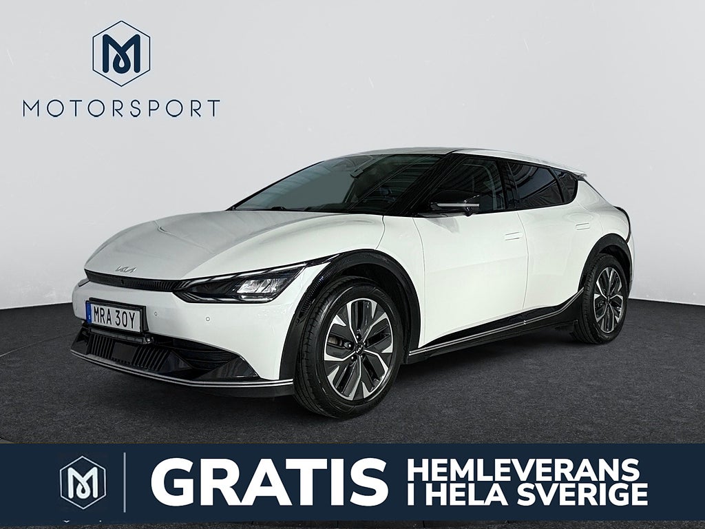 Kia EV6 77.4 kWh AWD PLUS Drag Adapt-fart Helskinn Elstolar