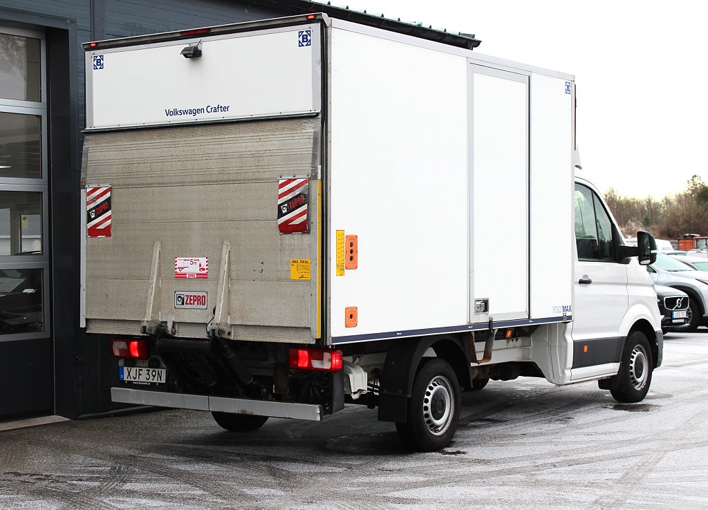Volkswagen crafter Chassi 35 Volymskåp, BG-Lyft, 3,99% Ränta