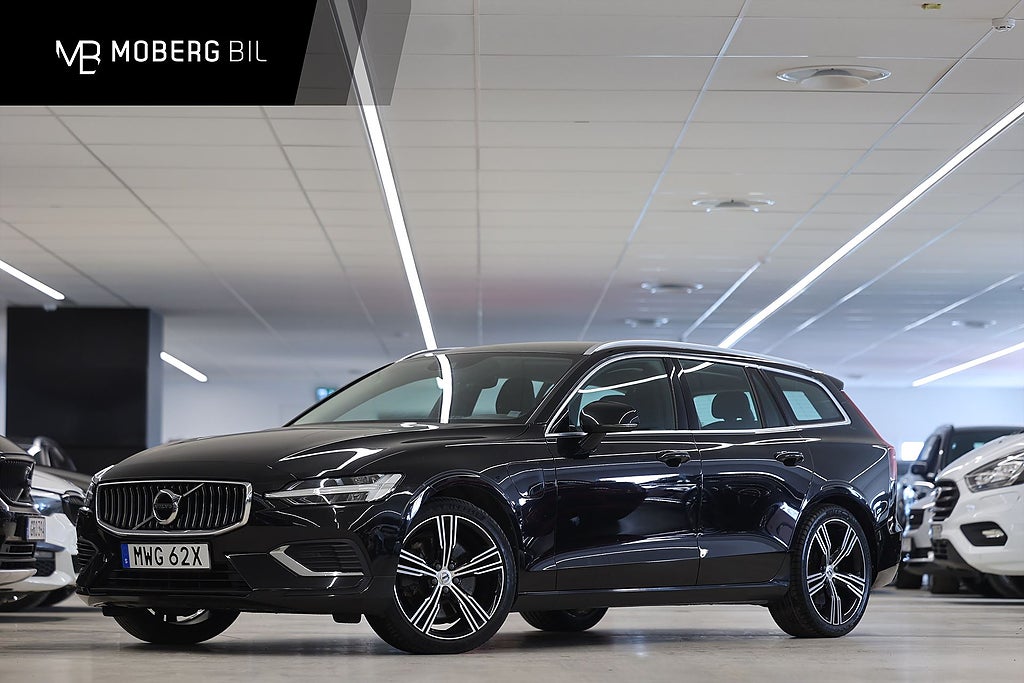 Volvo V60 Recharge T6 AWD 341hk Inscription Drag Värmare Navi