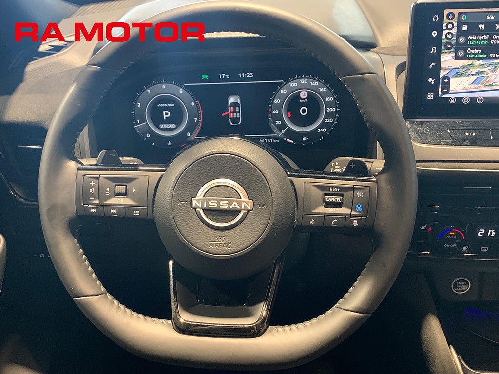 Nissan Qashqai 1.3 158hk N-Design | 20" | Läder | Navi | 360° | 2025