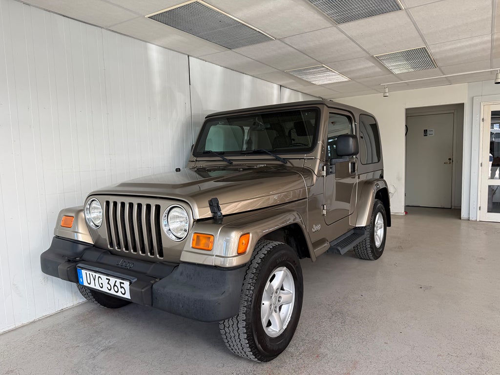 Jeep Wrangler 4.0 4WD TJ Automat Drag Rostfri  Fint Skick 