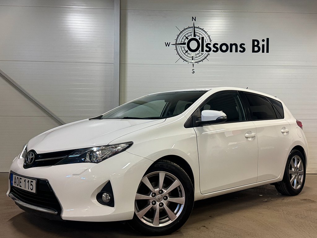 Toyota Auris 1.6 Style Backkamera Lågskatt 0.50/L 132hk