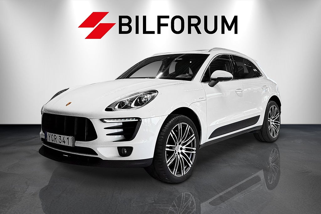 Porsche Macan S Diesel PDK S / 21 TURBO / PANORAMA / BOSE / VÄRMARE
