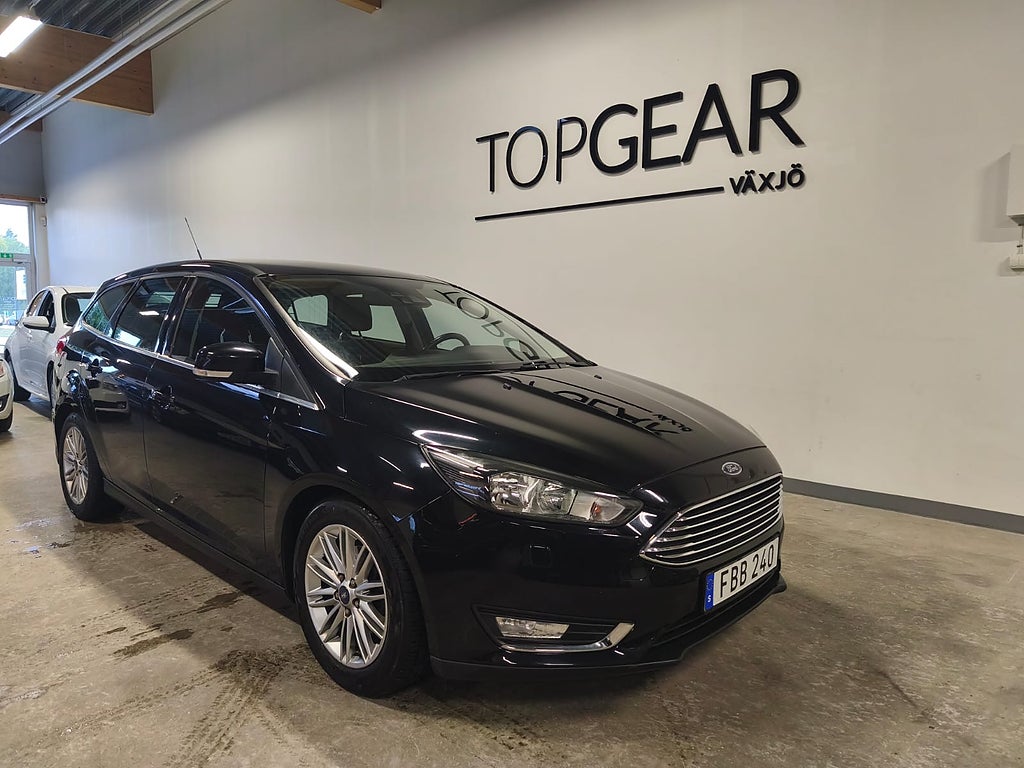 Ford Focus Kombi 1.0 EcoBoost Titanium Euro 6 Ny-kamrem