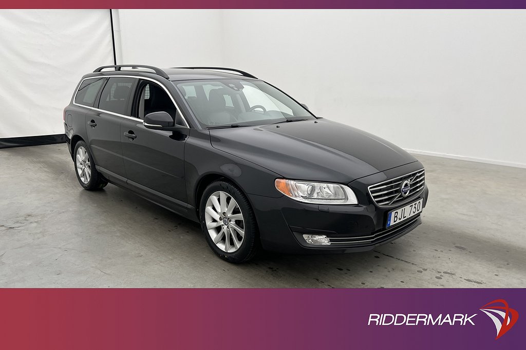 Volvo V70 D2 115hk Momentum VOC Värm Sensorer Rattvärme Drag