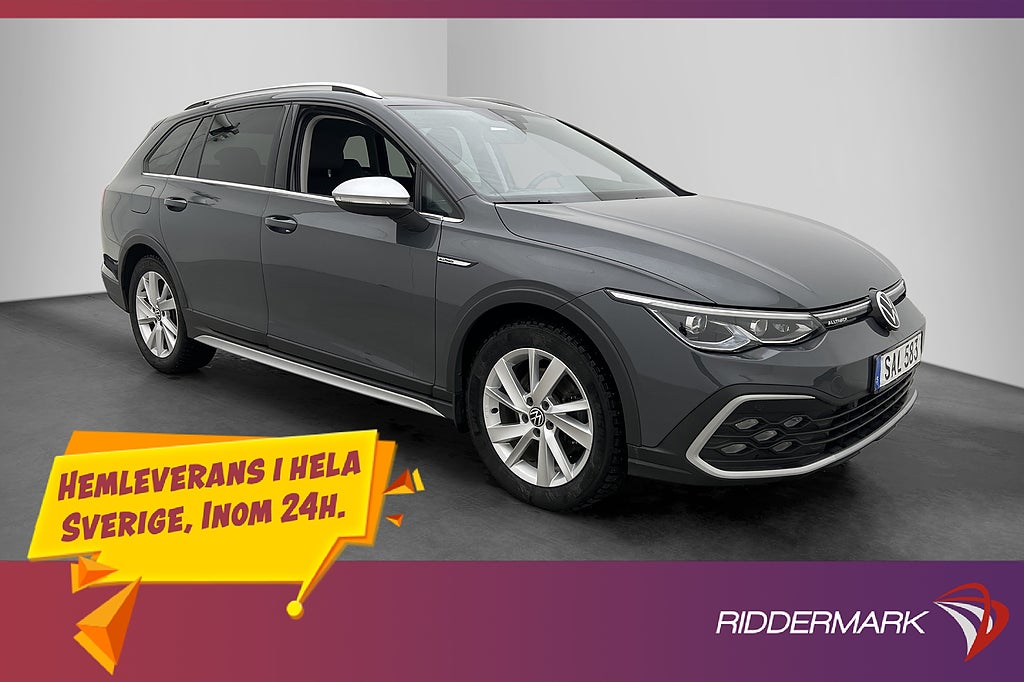 Volkswagen Golf Alltrack 2.0 TDI 200hk 4M Cockpit MOMS Drag