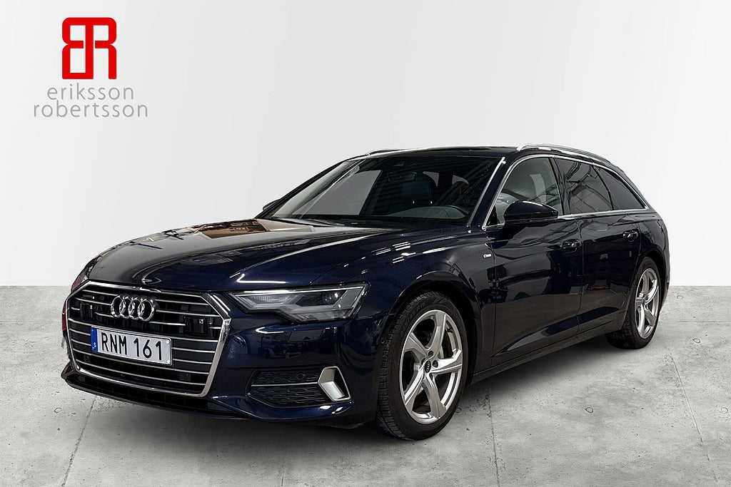 Audi A6 Avant 40 TDI Q S Tronic S-Line Värmare Drag GPS *MOMS*