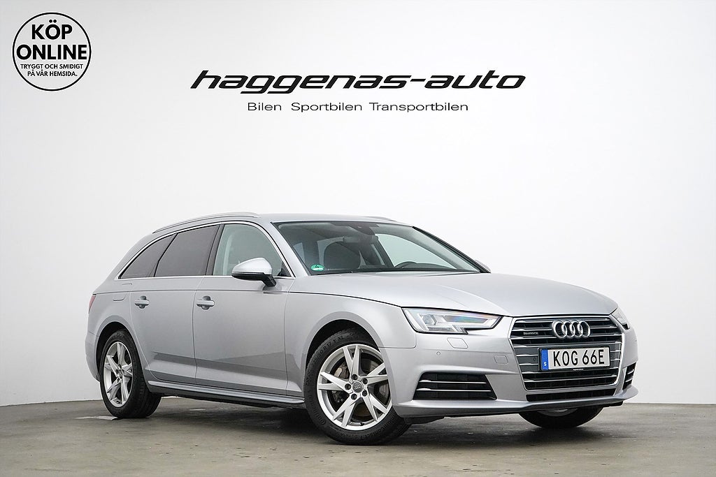 Audi A4 Avant 2.0 TDI Quattro / 190hk / Värmare / Drag