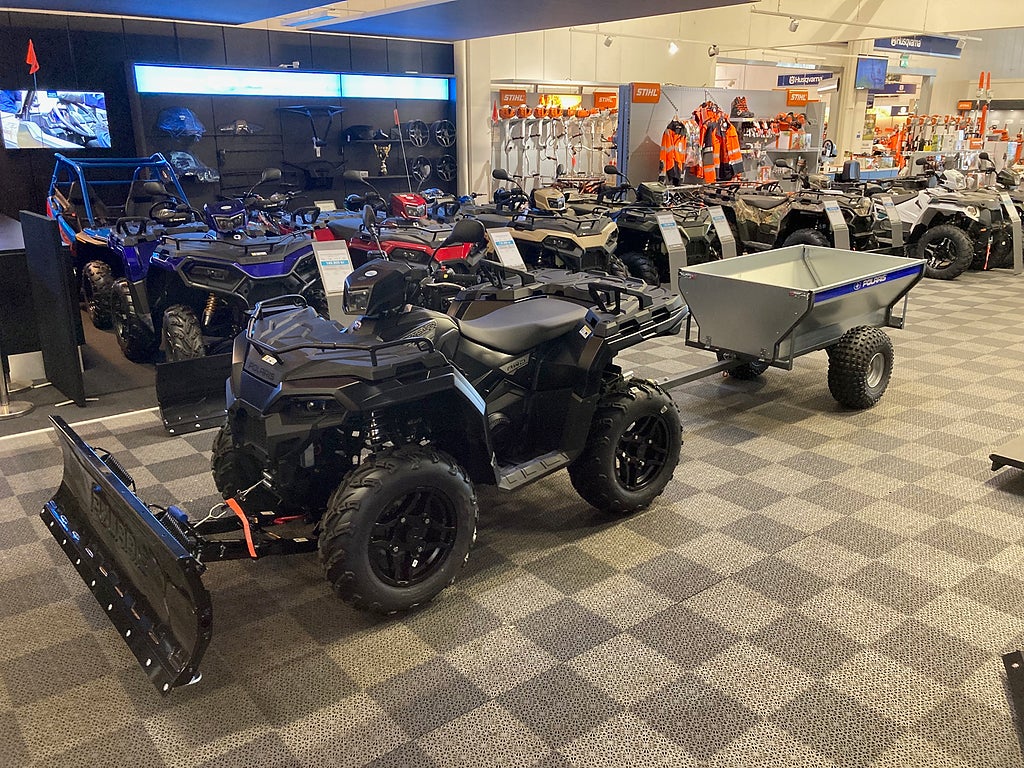 Polaris Sportsman 570 EPS Black Ed. "GÅRDSPAKET" 
