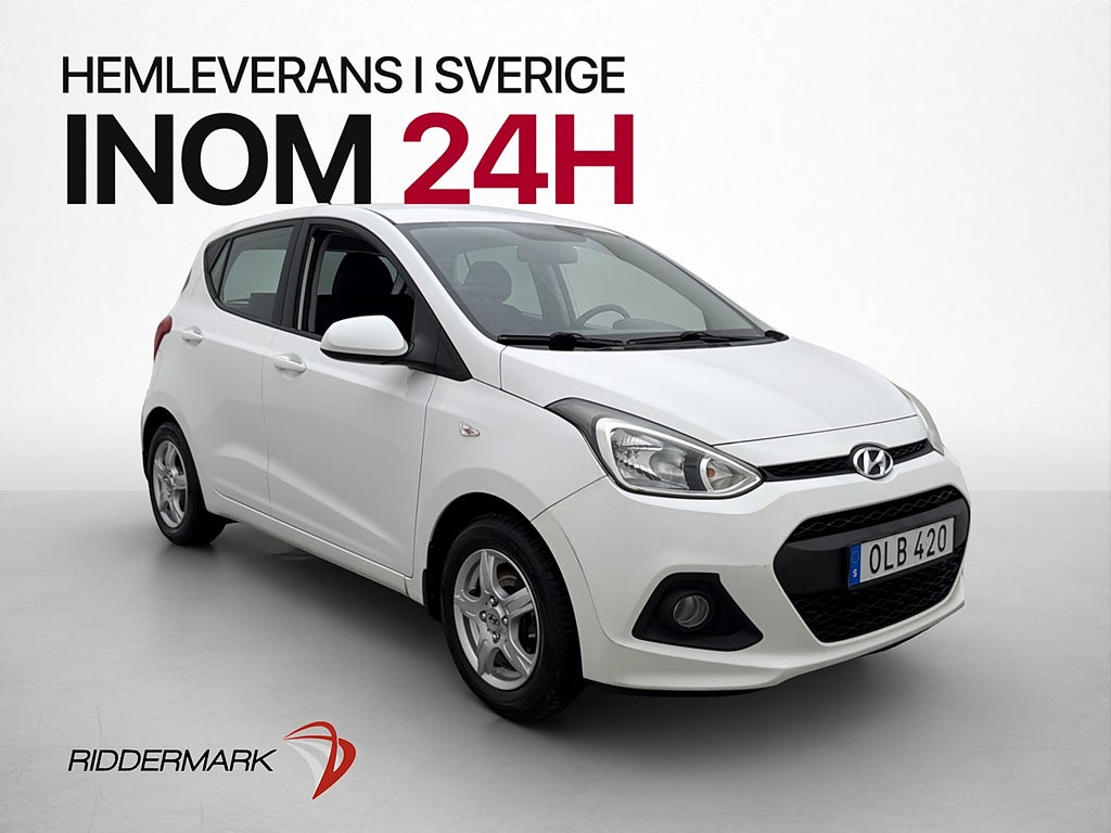 Hyundai i10 1.0 67hk Comfort P-Sensorer Rattvärme 0.60 l/mil